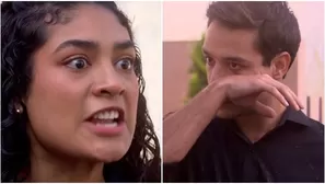 July humilló públicamente a Cristóbal tras ver sus fotografías en exposición. Fuente: AméricaTV