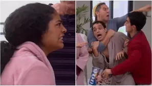 July ordenó a los Gonzales linchar a Cristóbal por traicionar a Francesca. Fuente: AméricaTV