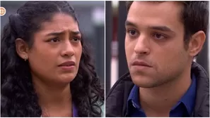 July pidió perdón a Cristóbal y suplicó no acusarla con su jefa. Fuente: AméricaTV