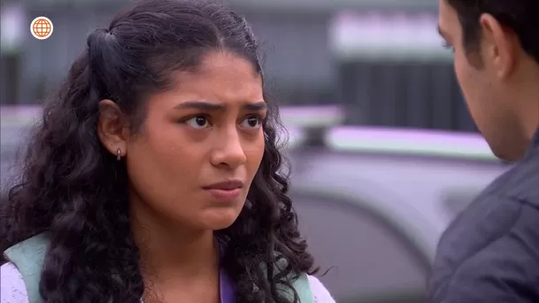 July pidió perdón a Cristóbal y suplicó no acusarla con su jefa. Fuente: AméricaTV