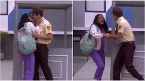 July quiso chiquitingo con Cristóbal tras ser nuevo guachimán de las Nuevas Lomas / AméricaTV