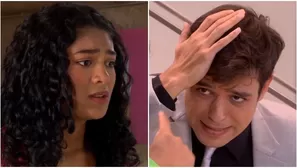 July quedó aterrada al saber que Salvador golpeó a Cristóbal. Fuente: AméricaTV