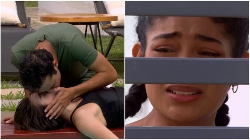 July rompió en llanto y quedó devastada tras ver a Cristóbal besando a Laia