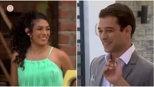 July se derritió al ver a Cristóbal en terno para la boda de Alessia / AméricaTV