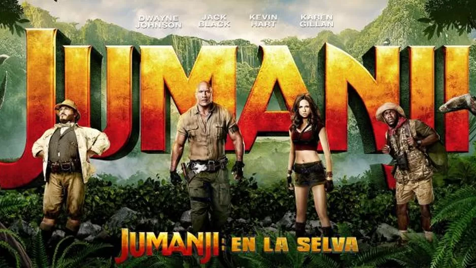 Jumanji, en la selva: participa y gana estos packs de la película 