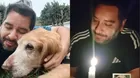 Junior Silva dedica mensaje a su mascota a un mes de su partida