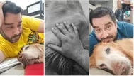 Junior Silva llora pérdida de su mascota y publica emotivo adiós