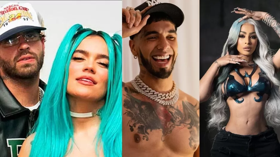 Feid/Karol G / Anuel AA / Yailin/ Fotos: Internet/IG Anuel AA / IG Yailin