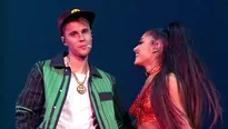 Justin Bieber sorprendió al aparecer en escenario del Coachella con Ariana Grande. Video: Twitter