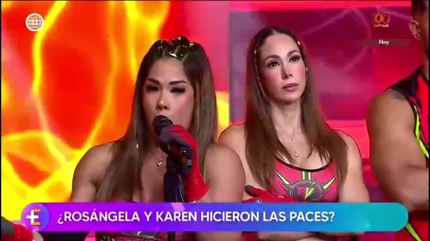 Karen Dejo habló sobre Rosángela Espinoza y reveló que aún evalúa si volverá a desbloquearla/ América TV Karen Dejo habló sobre Rosángela Espinoza y reveló que aún evalúa si volverá a desbloquearla/ América TV