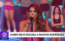 Karen Dejo confrontó a Pancho Rodríguez tras conocer no le tiene paciencia - Noticias de nasa
