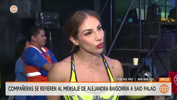 Allison Pastor aseguró que cada pareja sabe manejar su romance y aclaró que no permitiría que Erick Elera asista a una despedida de soltero / Captura Allison Pastor aseguró que cada pareja sabe manejar su romance y aclaró que no permitiría que Erick Elera asista a una despedida de soltero / Captura