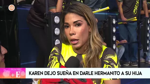 Karen Dejo expresó sus deseos por volver a convertirse en madre / Más Espectáculos Karen Dejo expresó sus deseos por volver a convertirse en madre / Más Espectáculos