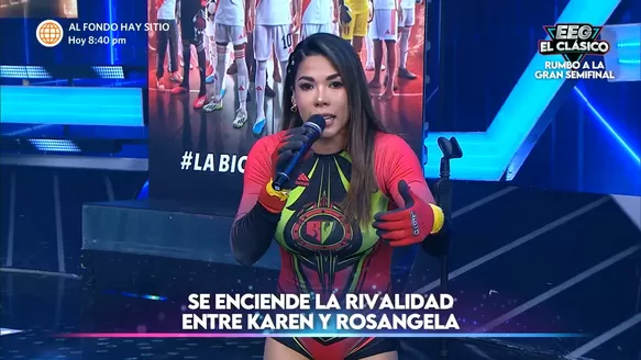 Karen Dejo se defendió de las acusaciones de Johanna San Miguel. Fuente: AméricaTV