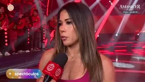 Karen Dejo habló fuerte y claro sobre el cambio de actitud de Kevin Díaz. Video: América TV