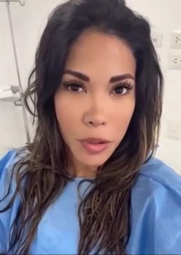 Karen Dejo dio detalles sobre su operación / Captura Karen Dejo dio detalles sobre su operación / Captura