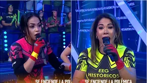 La polémica entre Karen Dejo y Onelia Molina se encendió en el set de EEG. Foto y video: América TV 