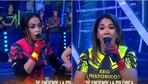La polémica entre Karen Dejo y Onelia Molina se encendió en el set de EEG. Foto y video: América TV 
