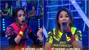 La polémica entre Karen Dejo y Onelia Molina se encendió en el set de EEG. Foto y video: América TV 