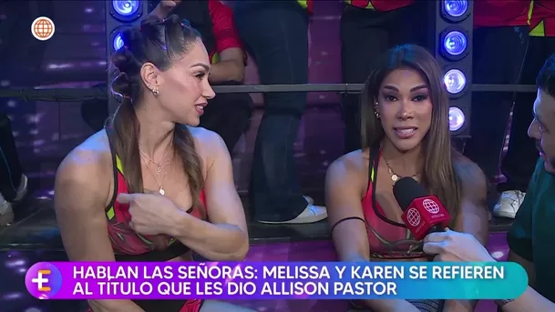 Karen Dejo arremetió contra Allison Pastor. Foto: América TV