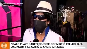 La Retadora se convirtió en Michael Jackson