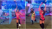 Karen Dejo logró vencer a Rosángela Espinoza en circuito extremo. Fuente: AméricaTV