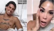 Karen Dejo visitó a Gabriel Meneses en clínica y así lo encontró