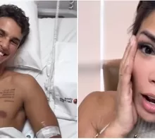 Karen Dejo visitó a Gabriel Meneses en clínica y lo encontró en comprometedora situación / Instagram