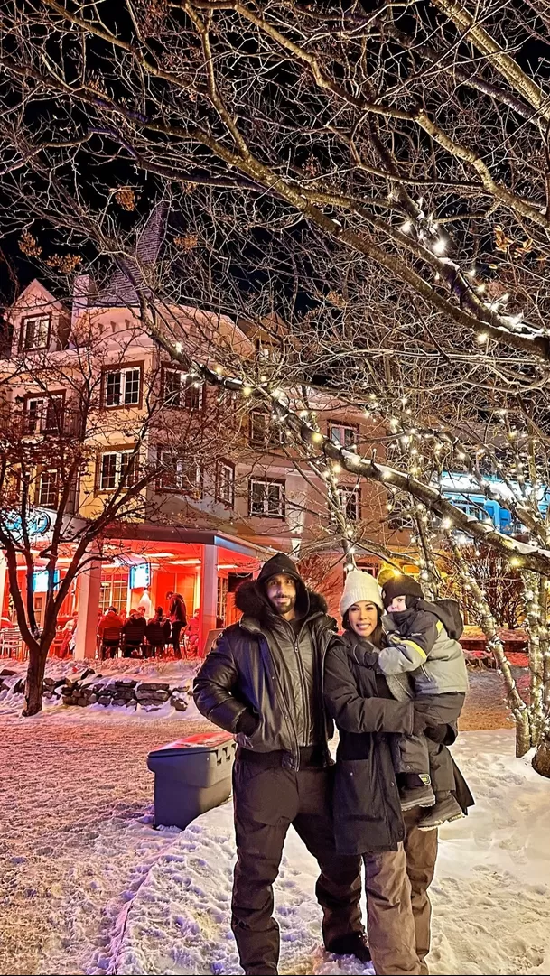 Karen Dejo y Shahid Khan en Canadá. Foto: Instagram