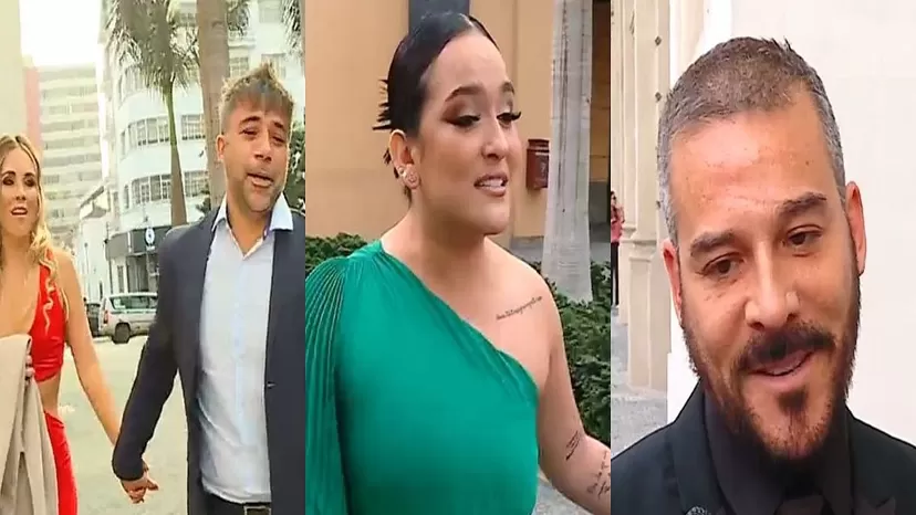 Karen Schwarz y Ezio Oliva: Los flamantes invitados a su matrimonio religioso