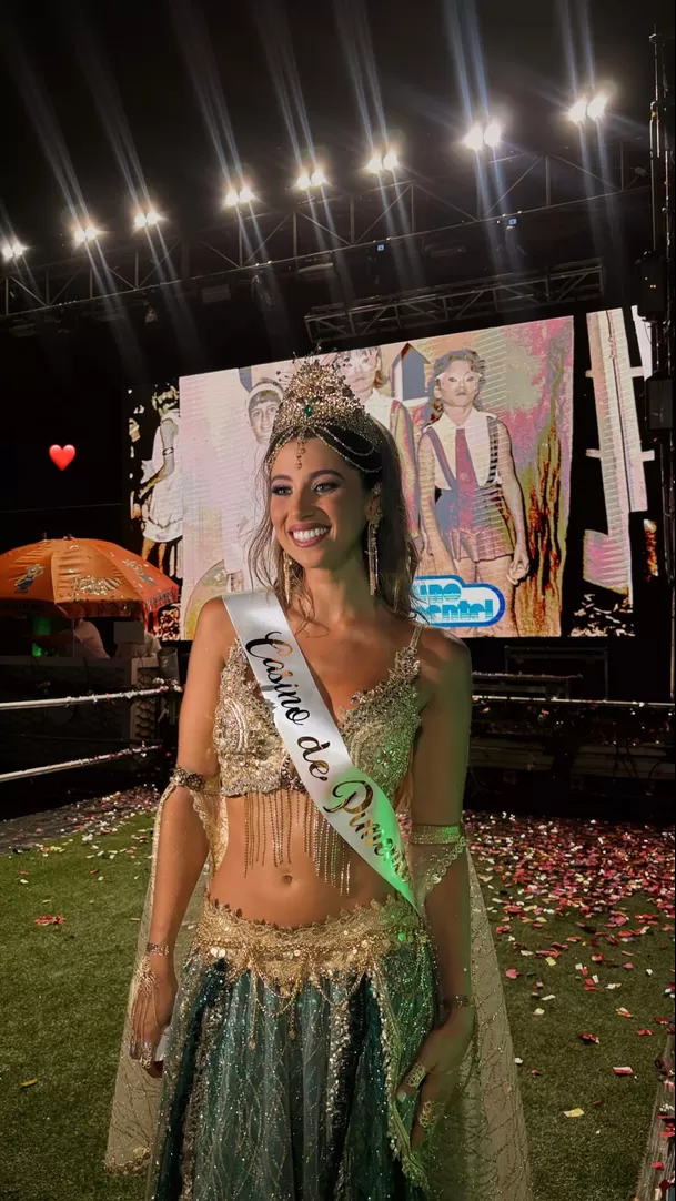 Karime Scander fue la Reina del Carnaval de Pimentel 2026 / Instagram