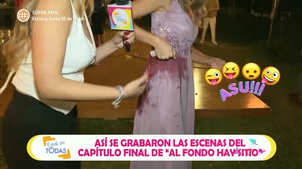 Karime brindó detalles sobre escena final de Alessia en AFHS. Fuente: AméricaTV