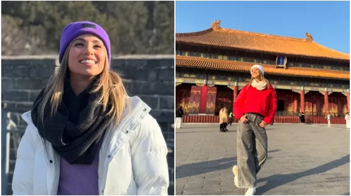 Karime Scander se despidió de China con emocionante mensaje. Fuente: Instagram Karime Scander se despidió de China con emocionante mensaje. Fuente: Instagram