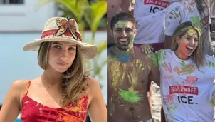 Karime Scander participó en el fin de los carnavales del balneario de Pimentel/Fotos y video: Instagram