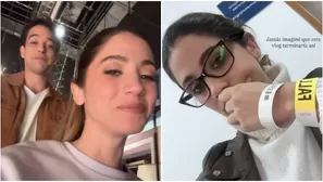 Karime Scander sufrió accidente en grabaciones AFHS y fue trasladada en silla de ruedas. Fuente: Instagram