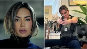 Karla Casós actúa en película en Estados Unidos como detective. Fuente: Instagram