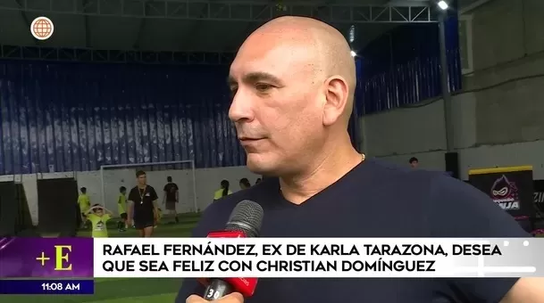 Rafael Fernández expresó sus deseos para Karla Tarazona y Christian Domínguez / América Espectáculos