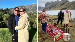 Karla Tarazona y Christian Domínguez viajan a las Huaringas para ritual / TikTok/ MaestroChungaVidente