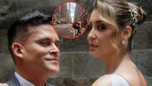 Karla Tarazona y Christian Domínguez muestra su luna de miel en Nueva York / IG: @latarazona