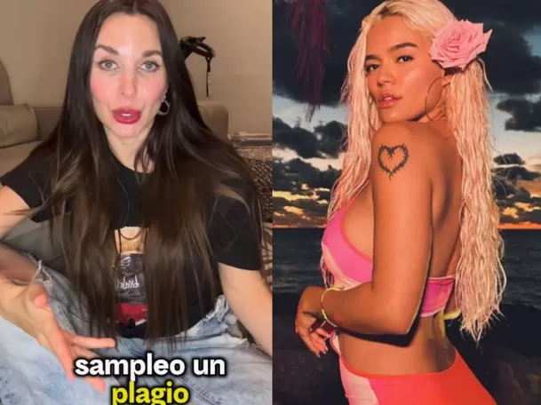 Mila Voyna denunció a Karol G por plagio. Fuente: Instagram