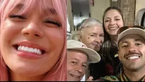 Karol G/ Guillermo Giraldo/ Bertha Hoyos/ Jessica Giraldo/ Feid/ Foto: IG Karol G News/ Video: Karolg News