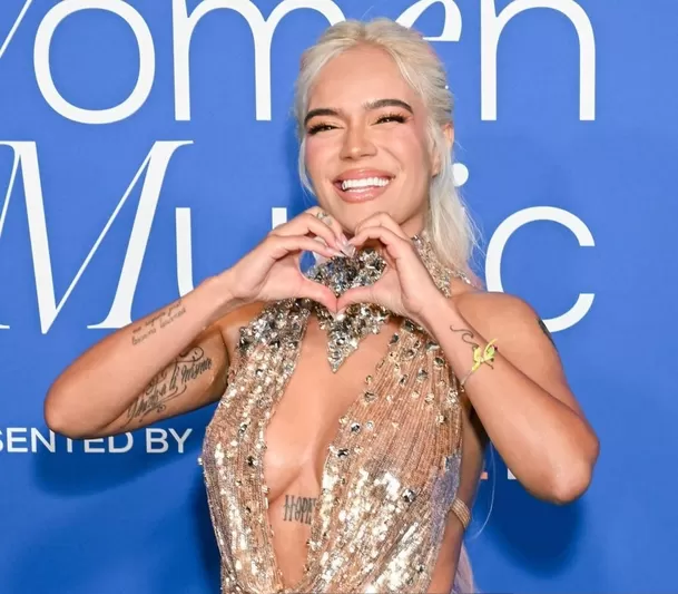 Karol G fue distinguida con el premio a Mujer del año 2023 en los premios Billboard Woman in Music Awards 2024/Foto: Instagram