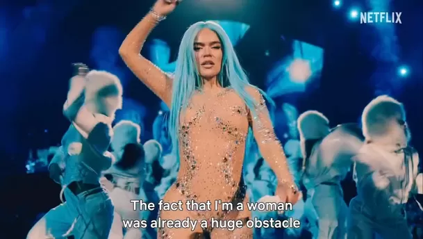 El documental de Karol G se estrenará el 8 de mayo en Netflix / Captura El documental de Karol G se estrenará el 8 de mayo en Netflix / Captura
