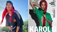 Karol G se molestó con conocida revista por abuso de retoques en su foto de portada