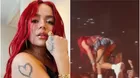 Karol G volvió a sufrir incidente durante concierto en Miami 