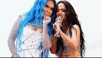 Karol G y Becky G: Mamás de las cantantes se lucen bailando juntas en el Coachella 