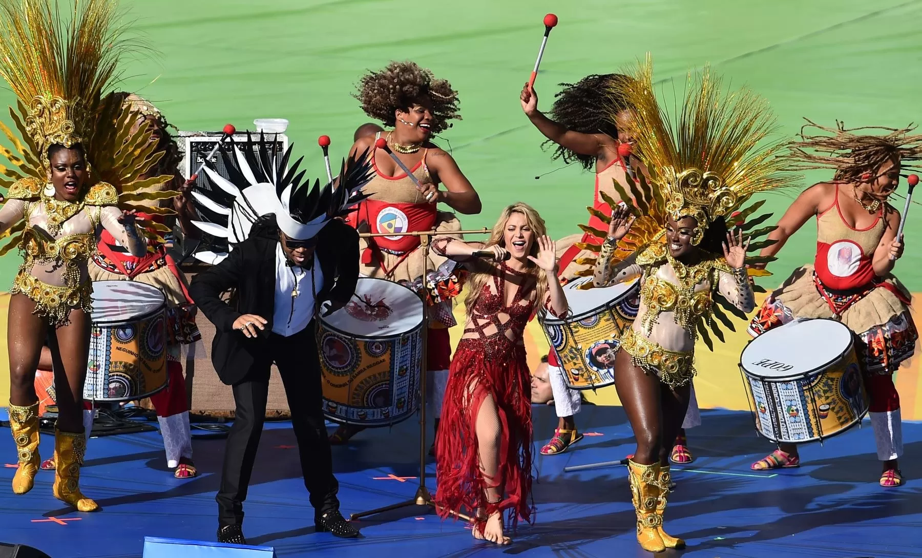 Shakira en el Mundial Brasil 2014/Foto: Instagram