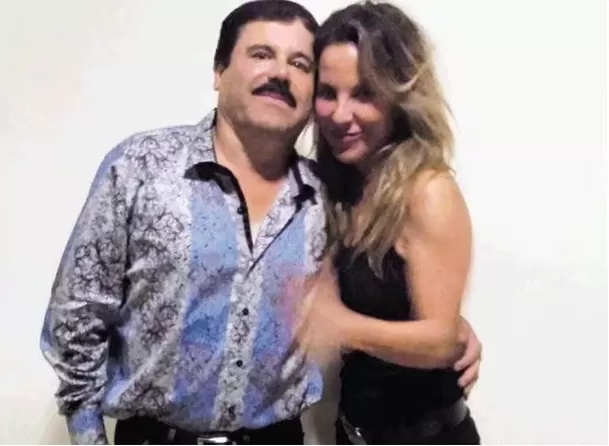La actriz Kate del Castillo junto a Joaquín 'El Chapo' Guzmá, exlíder del Cártel de Sinaloa en el 2015. Fuente: Instagram