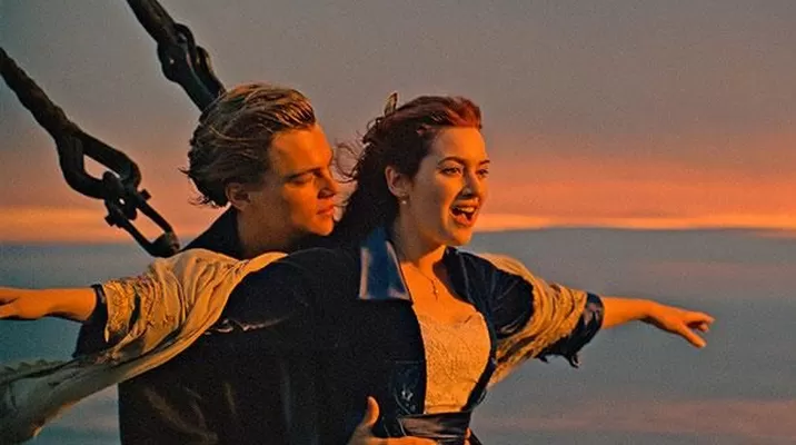 Kate Winslet recreó famosa escena del Titánic Kate Winslet recreó famosa escena del Titánic