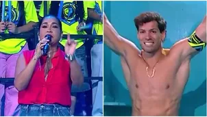 Katia Palma llamó “besucón” a Patricio Parodi y así reaccionó el guerrero / AméricaTV